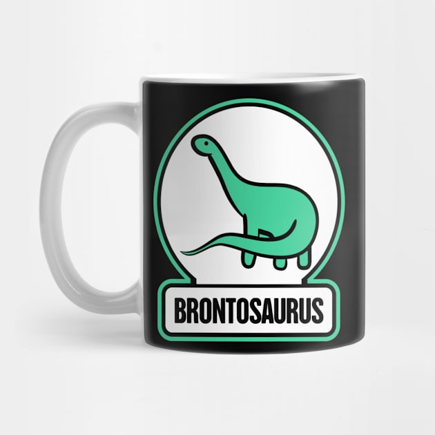 Long Neck Dinosaur Brontosaurus Graphic by MeatMan